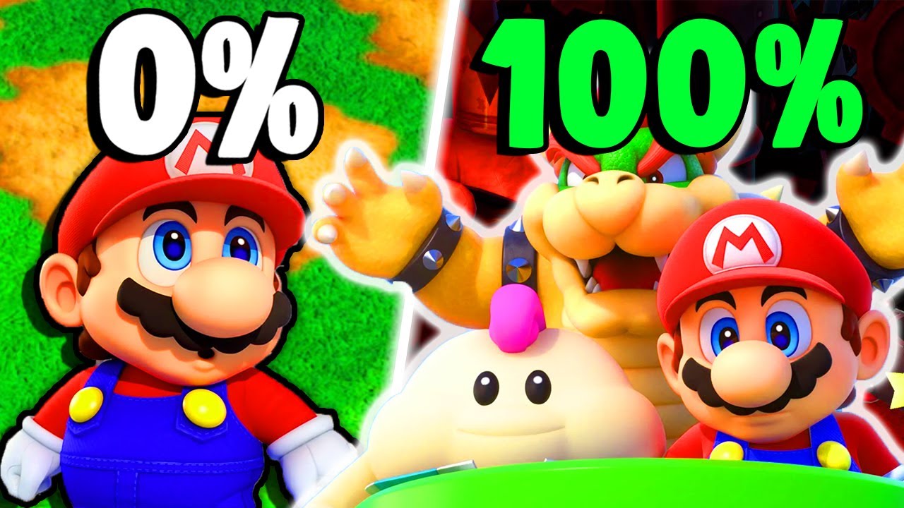 I 100%'d the Super Mario RPG remake! It was perfect!