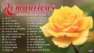 Los 30 Mejores Éxitos Románticos | Viejitas Pero Bonitas Romanticas En Español | Romanticas del Ayer