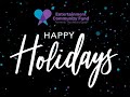 Thank You &amp; Happy Holidays from the Entertainment Community Fund - 2022