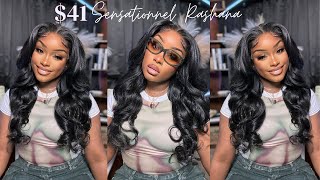 GIRL WHAT LACE!? Melt a $41 13*6 LACE FRONT WIG WITH ME! 🔥| RASHANA SENSATIONNEL WIG | AMAZON PRIME