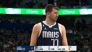 Luka Doncic's reaction after getting the and 1 on Devin Booker 🤣 || 22-23 season