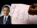 [ASMR] Barack Hussein Obama Signature Practice