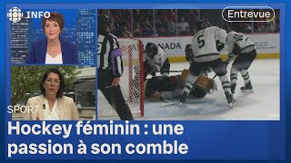 Le hockey féminin plus populaire que jamais : entrevue avec Danièle Sauvageau