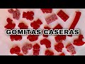 GOMITAS CASERAS- tipo yummy- gomitas de gelatina