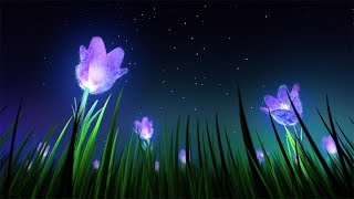 Relaxing Sleep Music and Night Nature Sounds: Soft Crickets, Beautiful Piano, Fall Asleep Fast screenshot 4