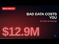 What Bad Supply Chain Data Really Costs You — And How to Fix It (2026)
