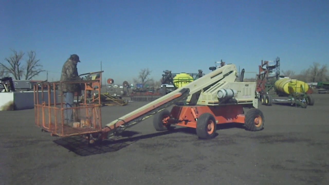 Lot 5209 1997 JLG 40H Boom Lift YouTube