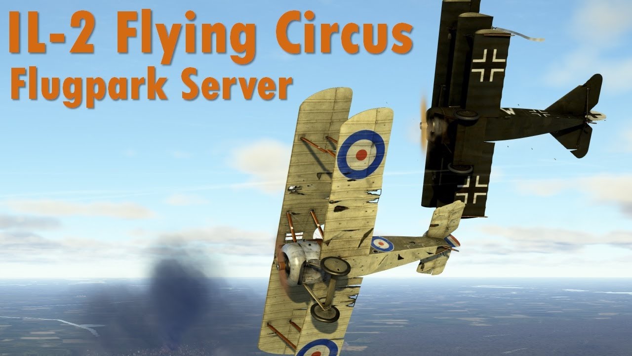 IL-2 Flying Circus Vol. 2 | Are the Brits Bullet Proof? - Flugpark Multiplayer Server - Ultrawide