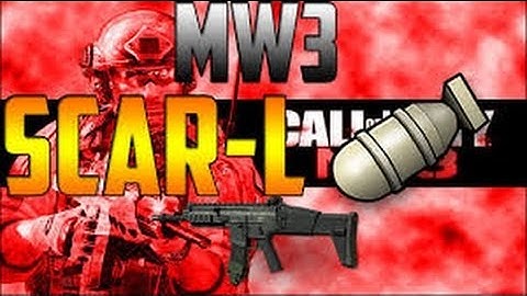 MW3  scar-l moab on terminal(music video)HD