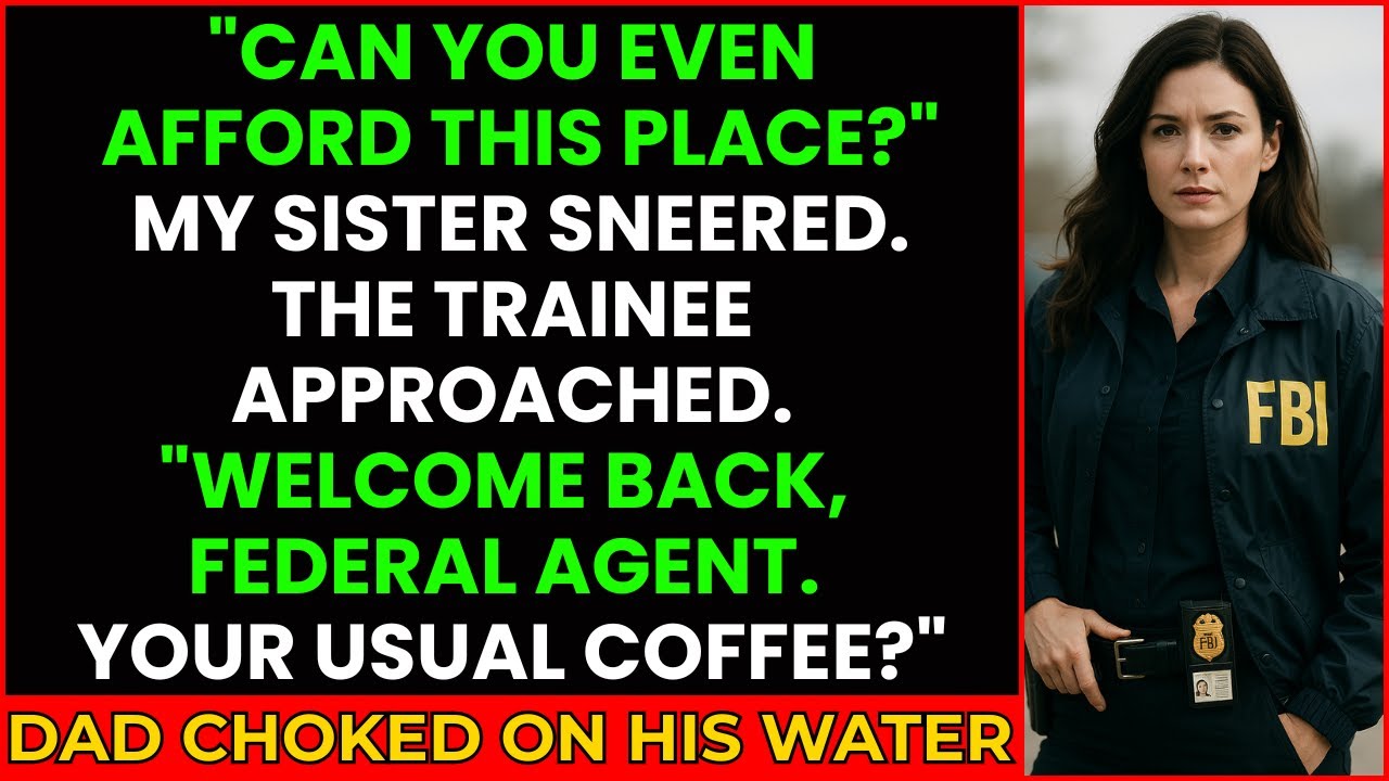 At Dinner They Called Me a Nobody — Then the Trainee Said 