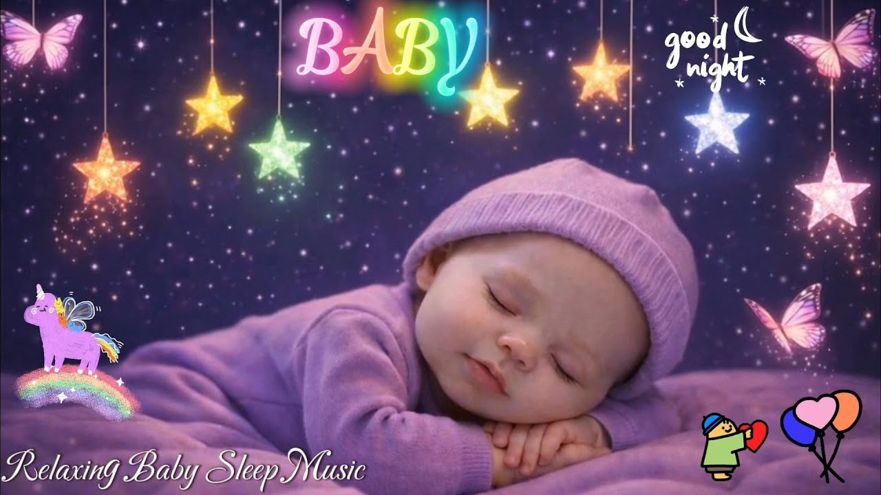 3-Minute Baby Lullaby (No Lyrics) 💖 | Berceuse Douce pour Bébé 🌙 Mozart & Brahms Sleep Music