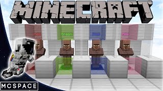 Minecraft - 3 Methods to Interact with Villagers! [Command Blocks]