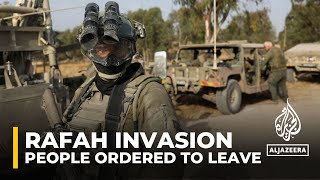 Israel orders Rafah evacuation ahead of military operation｜Al Jazeera English