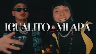 Video-Miniaturansicht von „Fuerza Regida x Peso Pluma - Igualito A Mi Apá (Video Letra/Lyrics)“