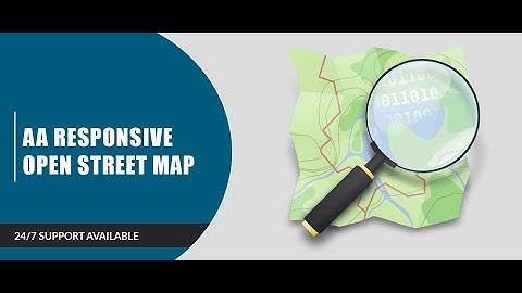 Joomla Module : AA Responsive Open Street Map