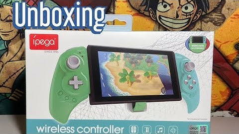 Ipega Wireless Controller for Switch, Android, PS3, and PC (PG-SW029) Unboxing