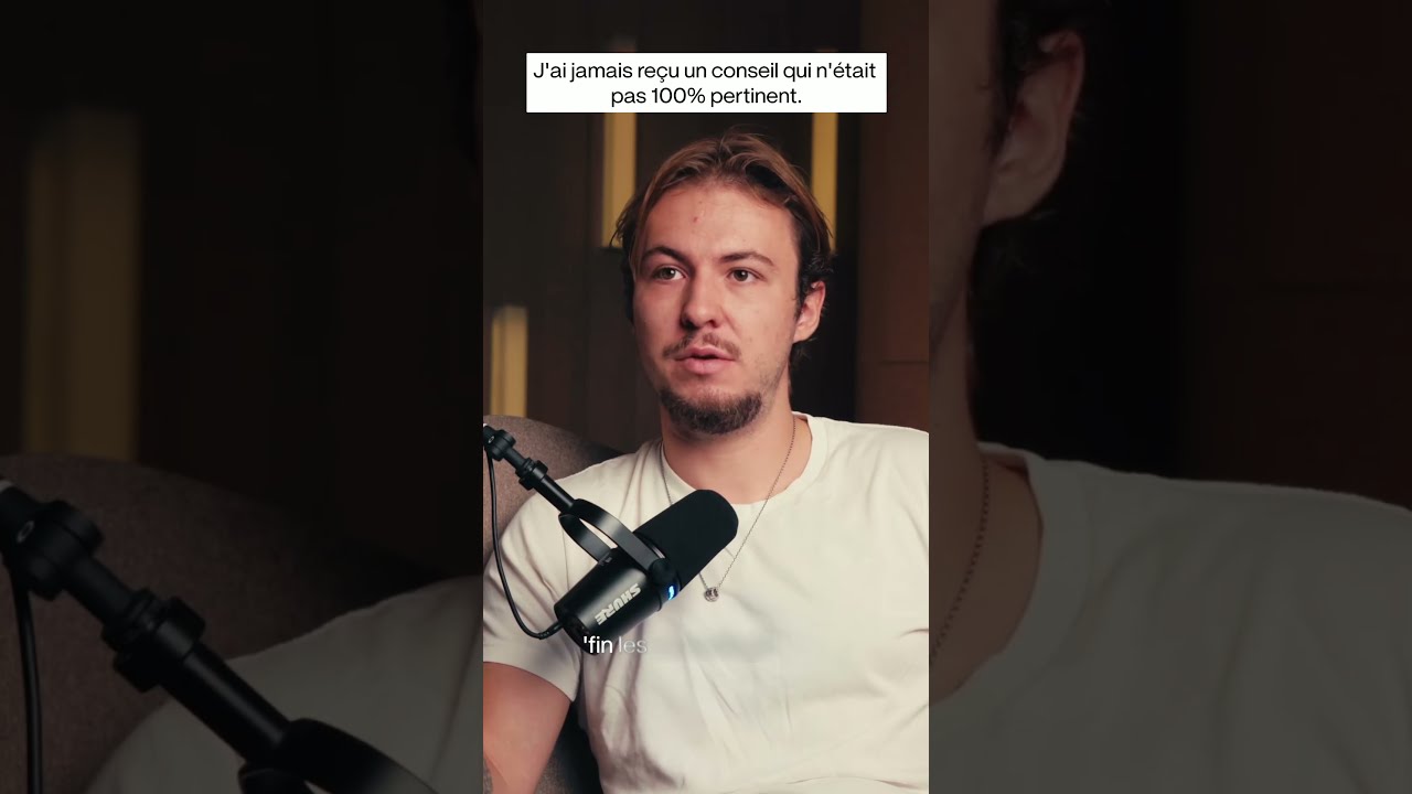 J'ai jamais reçu un conseil qui n'était pas 100% pertinent