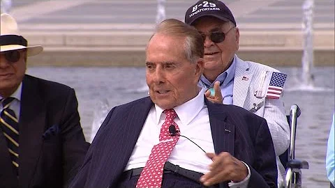 Bob Dole jokes hes running for president in 2016