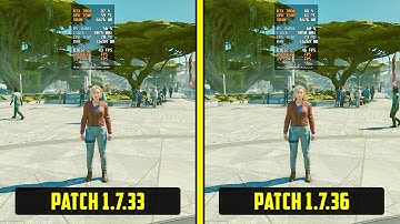 Starfield - Update 1.7.36 vs 1.7.33 - Performance Comparison
