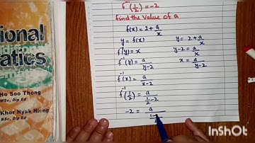 Topic:Functions(Ch#9 Miscellaneous Ex.9 Q#2)New Additional Mathematics