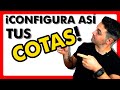 📏📐 Cómo CONFIGURAR COTAS en AUTOCAD correctamente ✅ [Guárdalas en tu Plantilla]