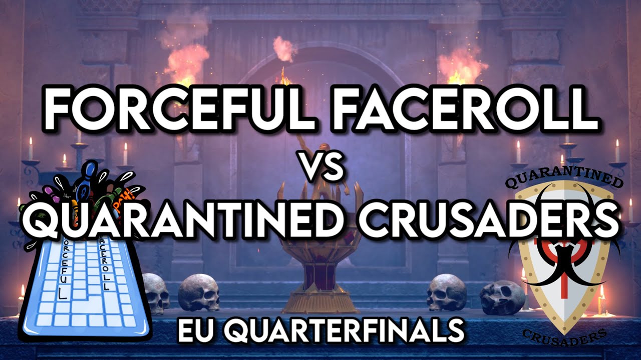 Masters of the Arena Day 1: Forceful Faceroll vs Quarantined Crusaders!