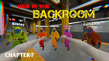 Hide in the backroom chapter-7 gameplay #gaming #games #backrooms 