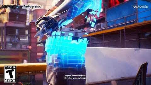 Fortnite x Cyberpunk 2077 Official Trailer