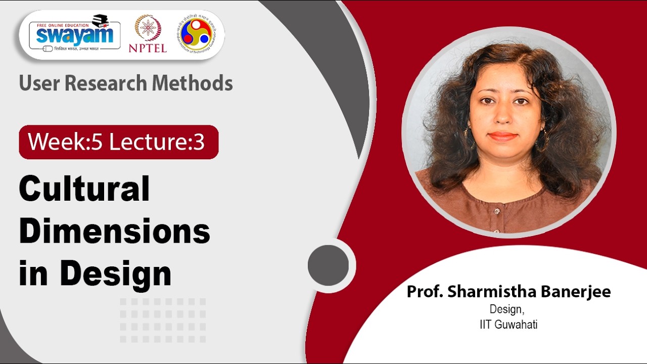 Lec 23: Cultural Dimensions in Design