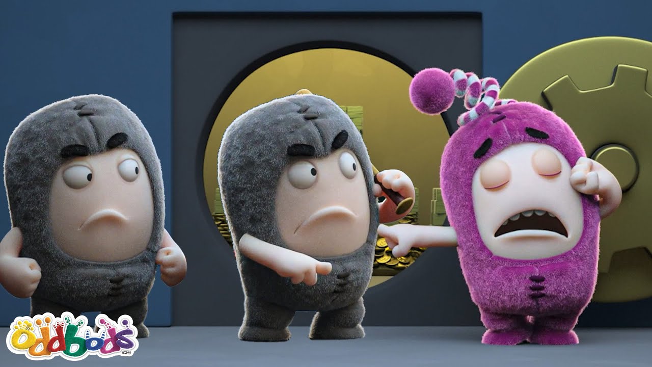 ⁣Braquage de Banque | 2 heures de Oddbods Français | Dessin Animé en Français