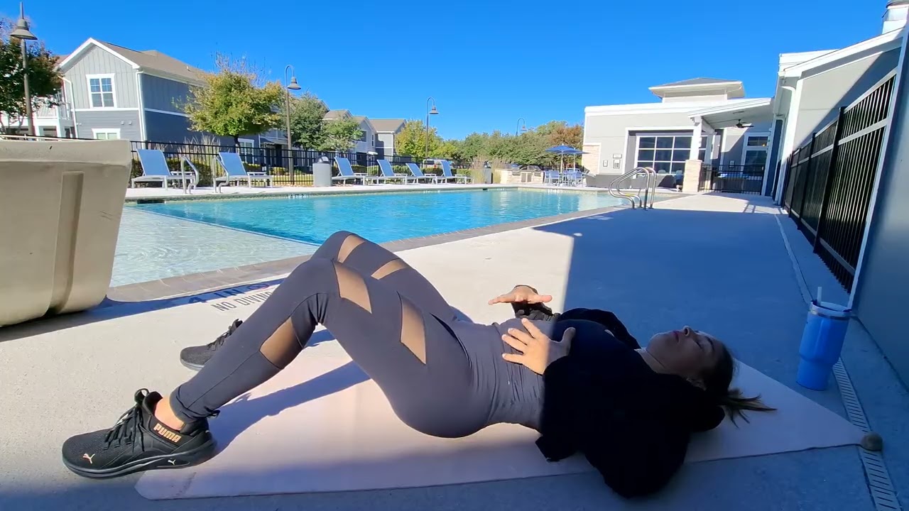 Como diminuir a barriga com Alinhamento da coluna e Consciência da respiração