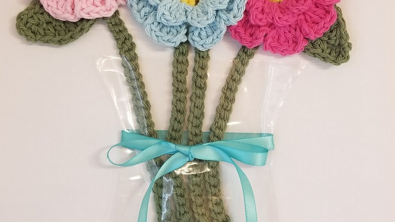 Flores a crochet