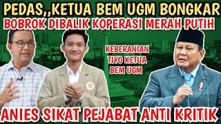 Download Lagu PEDAS,,TIYO KETUA BEM UGM BONGKAR BOBROK KOPDES !! ANIES SIKAT PEJABAT ANTI KRITIK MP3