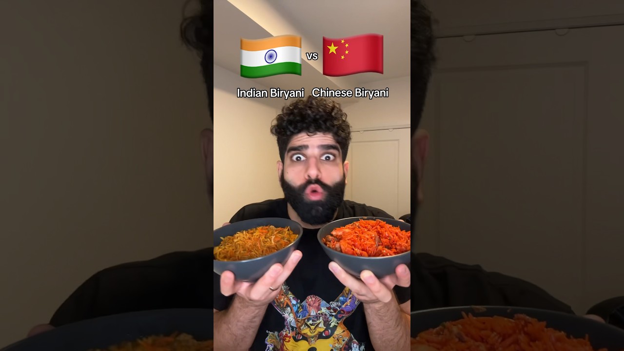 Indian Biryani vs Chinese Biryani