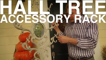 Hall Tree Accessory Rack | The Garden Home Challenge With P. Allen Smith
