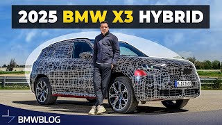 First Look: 2025 BMW X3 Plug-in Hybrid Review