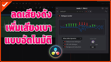 แก้ปัญหาเสียงพูดในคลิป บางช่วงดัง บางช่วงเบาด้วย Dialog Leveler
