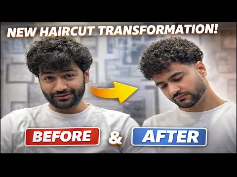 Shocking Hair Transformation 😱 | Before After Barber Magic ✂️ ~ Perming Hair