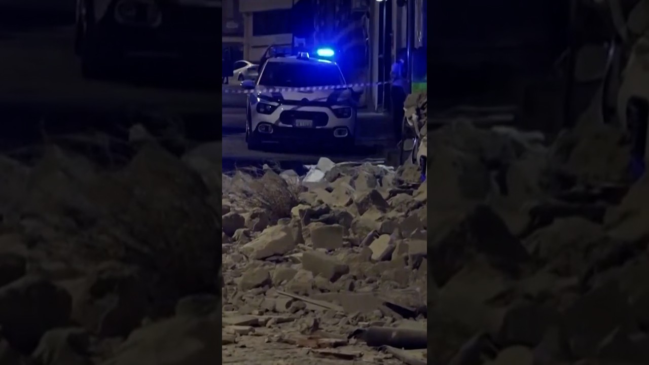 A 4.7-magnitude earthquake strikes southern Italy