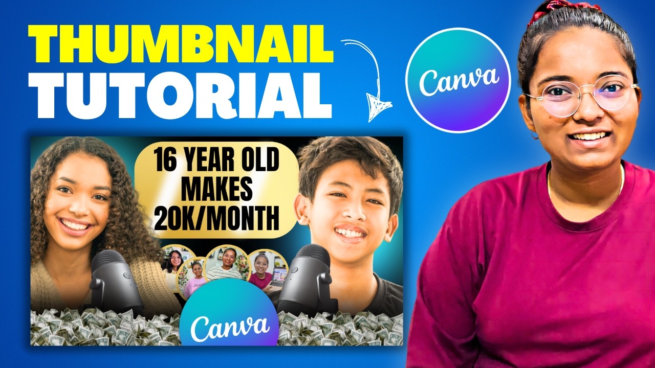 How to Make Perfect Thumbnail in Canva for Beginners - YouTube