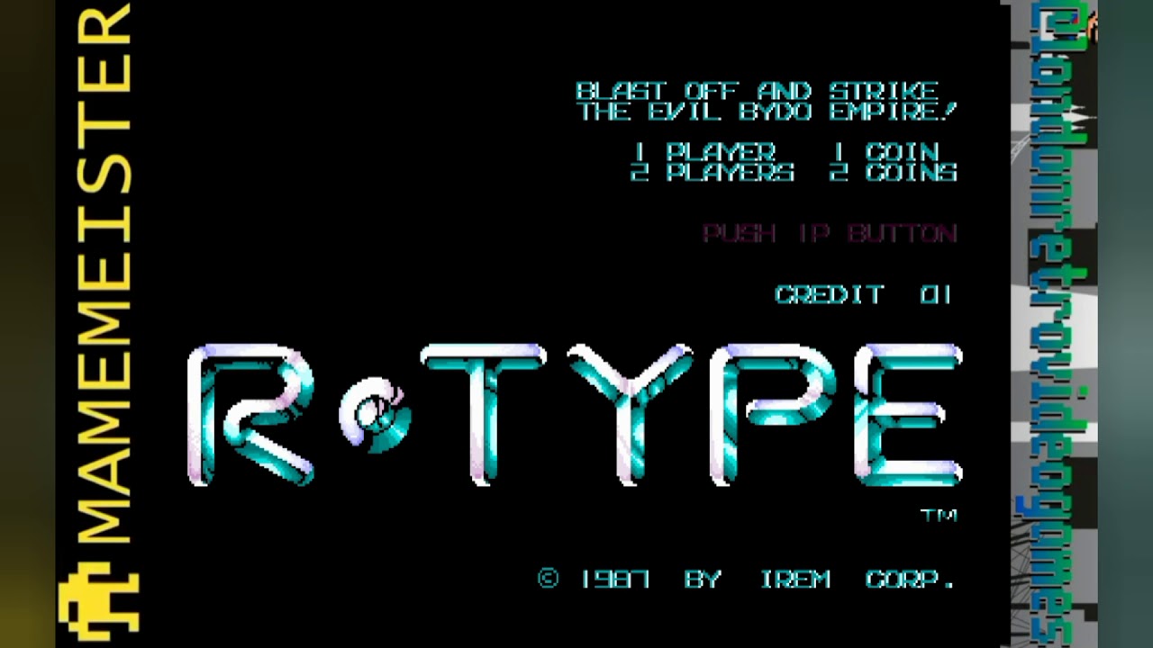 Mamemeister's High Score Kerfuffle S4E1 - R Type from Irem