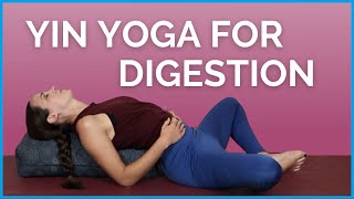 Yin Yoga for Digestion & Constipation - Detox Stretch to Reduce Bloating