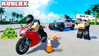 Motor Aldım ve Soygun Yaptım!! Polis Peşimde - Panda ile Roblox Southwest Florida screenshot 4