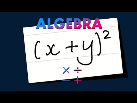How to square a binomial | Algebra | Grade 9 & 10 Math