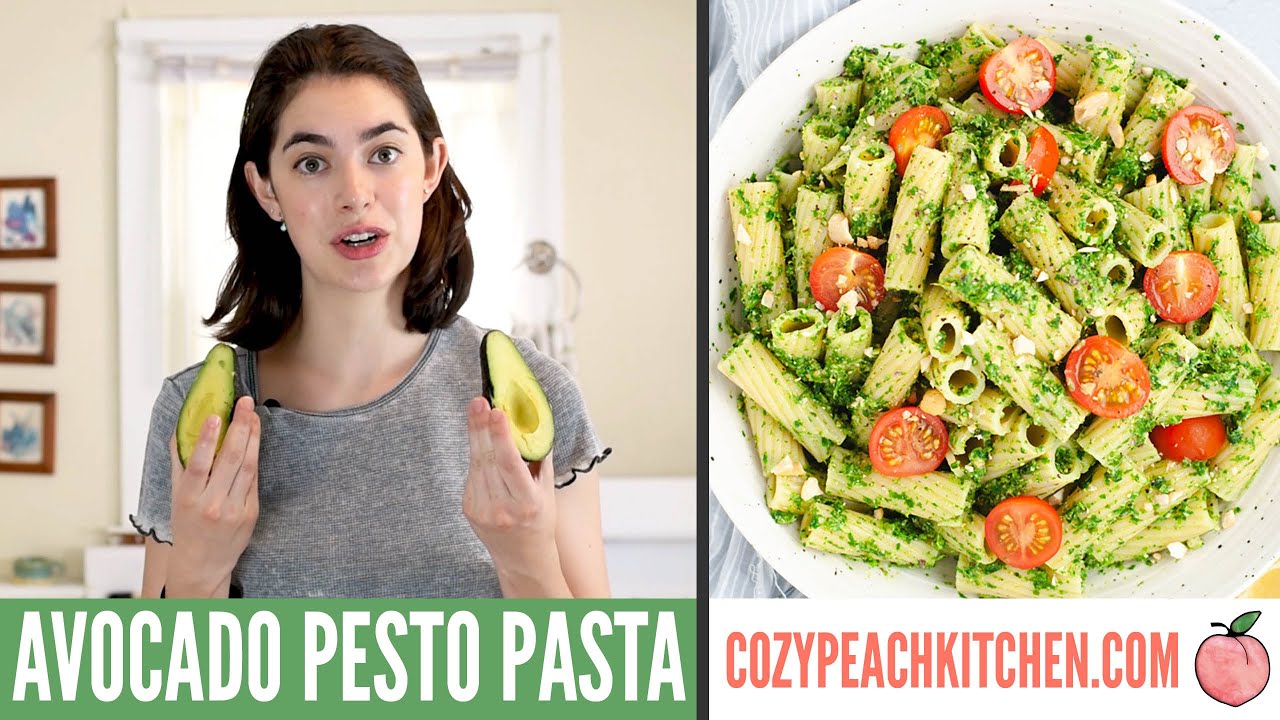Avocado Pesto Pasta
