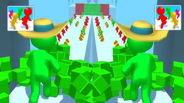 Color Run Stickman 3D||Gameplay (iOS & Android) Walkthrough part 4