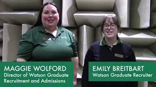 What Binghamton University's Watson College offers to graduate students