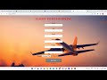 Flight ticket booking system