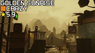 Roblox: FE2 Community Maps - Golden Sunrise [BUFFED] (Crazy - 5.9)