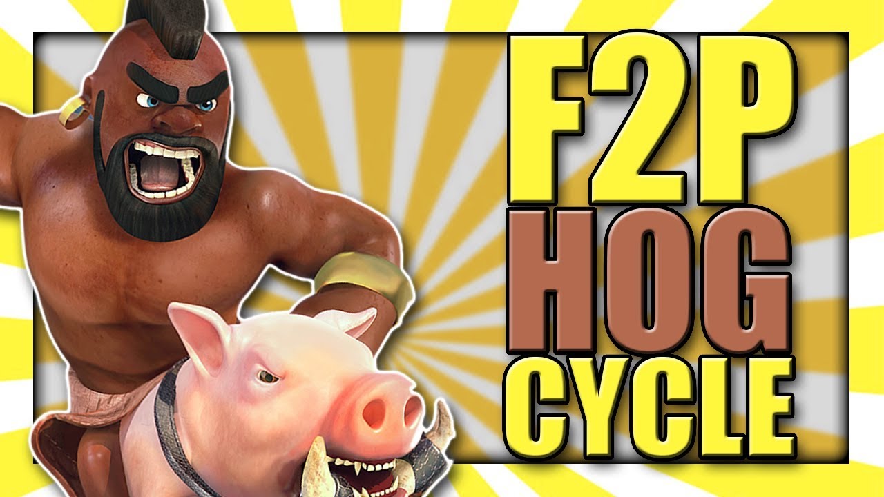 2.9 F2P HOG CYCLE | The Best Hog Cycle Deck In Clash Royale